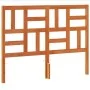 Wax brown solid pine wood bed headboard 180 cm by , Headboards and footboards - Ref: Foro24-844264, Price: 49,66 €, Discount: %
