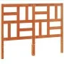 Wax brown solid pine wood bed headboard 180 cm by , Headboards and footboards - Ref: Foro24-844264, Price: 49,66 €, Discount: %