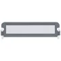 Safety railing for child's bed gray polyester 120x42 cm by vidaXL, Safety railings - Ref: Foro24-10176, Price: 32,28 €, Disco...
