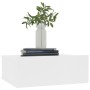 Mesitas de noche flotantes 2 uds madera ingeniería blanco de vidaXL, Mesitas de noche - Ref: Foro24-800307, Precio: 42,56 €, ...