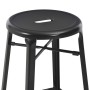 Taburetes de cocina 2 unidades de acero negro de vidaXL, Taburetes de cocina - Ref: Foro24-280077, Precio: 159,37 €, Descuent...