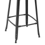 Taburetes de cocina 2 unidades de acero negro de vidaXL, Taburetes de cocina - Ref: Foro24-280077, Precio: 153,96 €, Descuent...