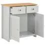 Aparador gris 79x35x81 cm de , Aparadores - Ref: Foro24-283742, Precio: 107,70 €, Descuento: %