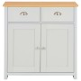 Aparador gris 79x35x81 cm de , Aparadores - Ref: Foro24-283742, Precio: 109,11 €, Descuento: %