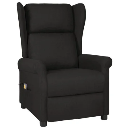 Sillón de masaje de tela negro de , Sillones de masaje eléctricos - Ref: Foro24-348518, Precio: 229,37 €, Descuento: %
