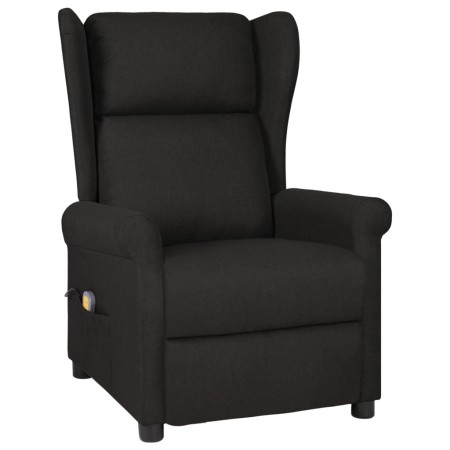 Sillón de masaje de tela negro de , Sillones de masaje eléctricos - Ref: Foro24-348518, Precio: 242,94 €, Descuento: %