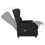 Sillón de masaje de tela negro de , Sillones de masaje eléctricos - Ref: Foro24-348518, Precio: 229,37 €, Descuento: %