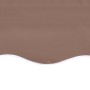 Tela de repuesto para toldo marrón 5x3,5 m de , Toldos - Ref: Foro24-311982, Precio: 105,19 €, Descuento: %