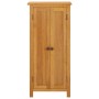 Armario de almacenaje de madera de roble maciza 50x22x110 cm de , Taquillas y armarios de almacenamiento - Ref: Foro24-329926...