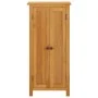Armario de almacenaje de madera de roble maciza 50x22x110 cm de , Taquillas y armarios de almacenamiento - Ref: Foro24-329926...