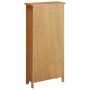 Armario de almacenaje de madera de roble maciza 50x22x110 cm de , Taquillas y armarios de almacenamiento - Ref: Foro24-329926...