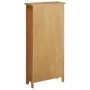 Armario de almacenaje de madera de roble maciza 50x22x110 cm de , Taquillas y armarios de almacenamiento - Ref: Foro24-329926...
