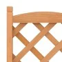 Jardinera con enrejado de madera maciza de abeto marrón de , Maceteros y jardineras - Ref: Foro24-365482, Precio: 51,86 €, De...