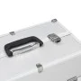 Estuche de maquillaje aluminio plateado 38x23x34 cm de vidaXL, Neceseres - Ref: Foro24-91832, Precio: 54,75 €, Descuento: %