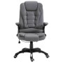 Silla de oficina de cuero sintético gris antracita de vidaXL, Sillas de oficina - Ref: Foro24-20233, Precio: 223,57 €, Descue...