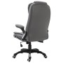 Silla de oficina de cuero sintético gris antracita de vidaXL, Sillas de oficina - Ref: Foro24-20233, Precio: 223,57 €, Descue...