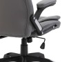 Silla de oficina de cuero sintético gris antracita de vidaXL, Sillas de oficina - Ref: Foro24-20233, Precio: 223,57 €, Descue...