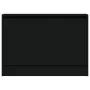 Zapatero de madera de ingeniería negro 80x21x57 cm de , Zapateros y organizadores de calzado - Ref: Foro24-839911, Precio: 71...