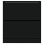 Zapatero de madera de ingeniería negro 80x21x87,5 cm de , Zapateros y organizadores de calzado - Ref: Foro24-839918, Precio: ...