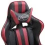 Silla de gaming de cuero sintético color vino tinto de vidaXL, Sillones para videojuegos - Ref: Foro24-20215, Precio: 151,31 ...