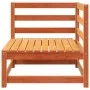 Sofá esquinero jardín madera maciza pino marrón cera 70x70x67cm de , Sofás modulares de exterior - Ref: Foro24-837904, Precio...