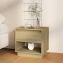 Mesitas de noche 2 uds contrachapada roble Sonoma 45x34x44 cm de vidaXL, Mesitas de noche - Ref: Foro24-809519, Precio: 71,77...