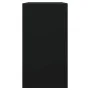 Zapatero de madera de ingeniería negro 80x34x63 cm de , Zapateros y organizadores de calzado - Ref: Foro24-839960, Precio: 59...
