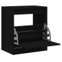 Zapatero de madera de ingeniería negro 60x42x69 cm de , Zapateros y organizadores de calzado - Ref: Foro24-839981, Precio: 59...