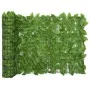 Valla de privacidad de balcón de hojas verde 600x75 cm de , Sombrillas - Ref: Foro24-3216423, Precio: 44,75 €, Descuento: %