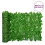 Valla de privacidad de balcón de hojas verde 600x75 cm de , Sombrillas - Ref: Foro24-3216423, Precio: 44,75 €, Descuento: %