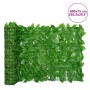 Valla de privacidad de balcón de hojas verde 600x75 cm de , Sombrillas - Ref: Foro24-3216423, Precio: 45,47 €, Descuento: %
