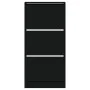 Zapatero de madera de ingeniería negro 60x21x125,5 cm de , Zapateros y organizadores de calzado - Ref: Foro24-839897, Precio:...