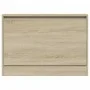 Zapatero de madera de ingeniería roble Sonoma 80x21x57 cm de , Zapateros y organizadores de calzado - Ref: Foro24-839912, Pre...