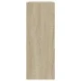Zapatero de madera de ingeniería roble Sonoma 80x21x57 cm de , Zapateros y organizadores de calzado - Ref: Foro24-839912, Pre...