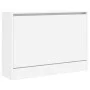 Zapatero de madera de ingeniería blanco 80x21x57 cm de , Zapateros y organizadores de calzado - Ref: Foro24-839910, Precio: 6...