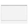 Zapatero de madera de ingeniería blanco 80x21x57 cm de , Zapateros y organizadores de calzado - Ref: Foro24-839910, Precio: 6...