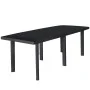 Mesa de jardín de plástico gris antracita 216x90x72 cm de vidaXL, Mesas de jardín - Ref: Foro24-45597, Precio: 166,16 €, Desc...