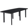 Mesa de jardín de plástico gris antracita 216x90x72 cm de vidaXL, Mesas de jardín - Ref: Foro24-45597, Precio: 141,05 €, Desc...