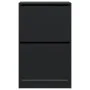 Zapatero de madera de ingeniería negro 60x34x96,5 cm de , Zapateros y organizadores de calzado - Ref: Foro24-839946, Precio: ...