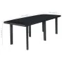 Mesa de jardín de plástico gris antracita 216x90x72 cm de vidaXL, Mesas de jardín - Ref: Foro24-45597, Precio: 166,16 €, Desc...
