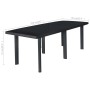 Mesa de jardín de plástico gris antracita 216x90x72 cm de vidaXL, Mesas de jardín - Ref: Foro24-45597, Precio: 141,05 €, Desc...