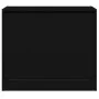 Zapatero de madera de ingeniería negro 80x42x69 cm de , Zapateros y organizadores de calzado - Ref: Foro24-840002, Precio: 66...