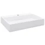 Lavabo 60x38x11 cm resina mineral/mármol blanco de vidaXL, Lavabos - Ref: Foro24-144064, Precio: 164,67 €, Descuento: %