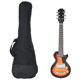 Guitarra eléctrica para niños con funda marrón y negro 3/4 30" de , Guitarras - Ref: Foro24-70197, Precio: 137,67 €, Descuent...