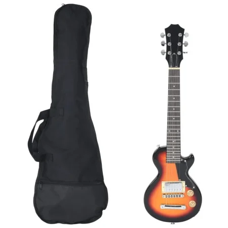 Guitarra eléctrica para niños con funda marrón y negro 3/4 30" de , Guitarras - Ref: Foro24-70197, Precio: 137,67 €, Descuent...