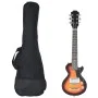 Guitarra eléctrica para niños con funda marrón y negro 3/4 30" de , Guitarras - Ref: Foro24-70197, Precio: 137,67 €, Descuent...