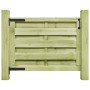 Puerta de jardín madera de pino impregnada verde 100x75 cm de , Puertas de jardín - Ref: Foro24-45314, Precio: 46,62 €, Descu...