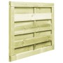 Puerta de jardín madera de pino impregnada verde 100x75 cm de , Puertas de jardín - Ref: Foro24-45314, Precio: 46,62 €, Descu...