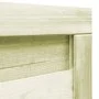 Puerta de jardín madera de pino impregnada verde 100x75 cm de , Puertas de jardín - Ref: Foro24-45314, Precio: 44,70 €, Descu...