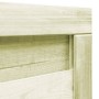 Puerta de jardín madera de pino impregnada verde 100x75 cm de , Puertas de jardín - Ref: Foro24-45314, Precio: 46,62 €, Descu...